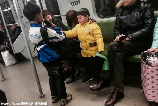 Should begging be banned on subways?