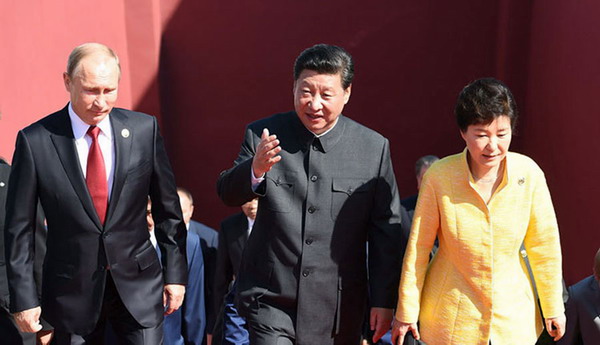 Parade effectively demonstrates China's status to the world