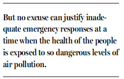 Environmental crisis calls for smarter, flexible responses