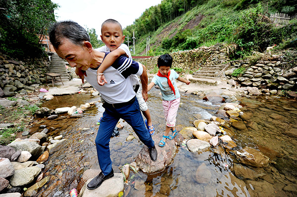 Who cares for 'left-behind' children?