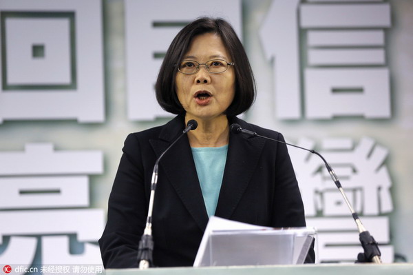 Tricks won't earn Tsai overseas support