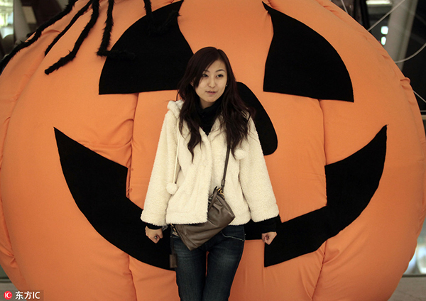 Is Halloween gaining popularity in China?