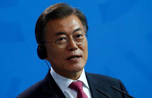 Moon's offer of talks brings hope of an end to impasse