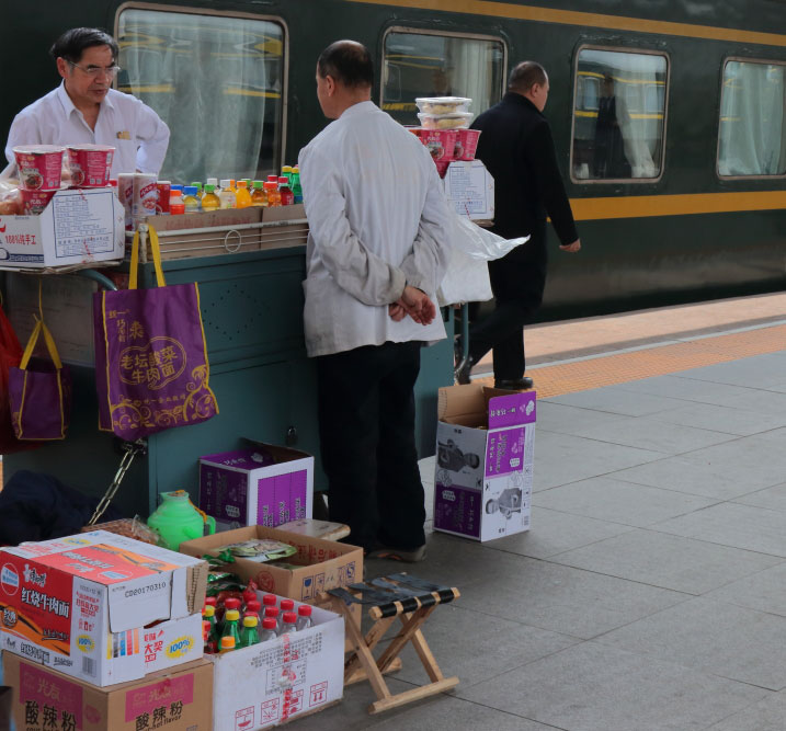 Traveling on board China's trains for 30 years