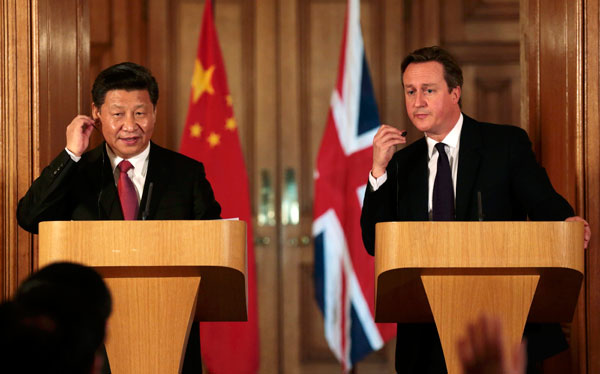 Xi’s visit to Britain is also about the EU