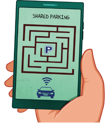 Shared parking app needs policy support