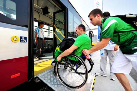Beijing ensures barrier-free transport for disabled