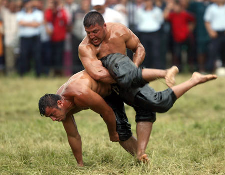 Wrestling In Turkey