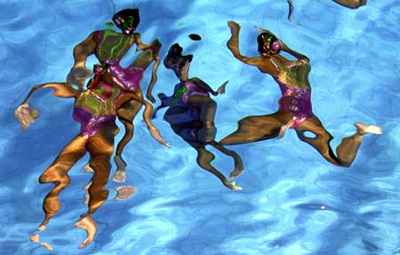 swimming