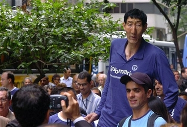 ,,xi shun,,world's tallest man
