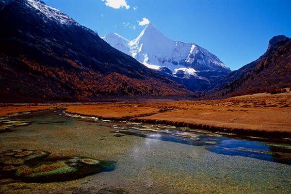 Yangmaiyong Peak at Yading, Daocheng Couty, Sichuan Province