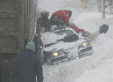 New York,snow,