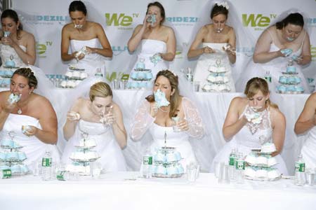 Fifteen brides face off for WE tv's