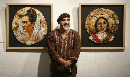 Tortilla paintings exhibition