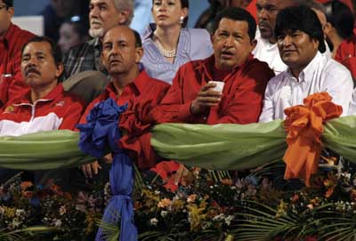 Chavez attends opening ceremony of ALBA Games