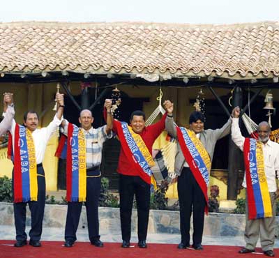 Chavez attends opening ceremony of ALBA Games