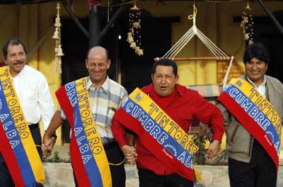 Chavez attends opening ceremony of ALBA Games