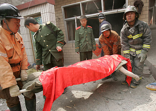 Blast at hospital dormitory kills 27