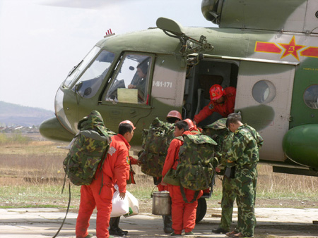 Fire in northeast China tends to spread