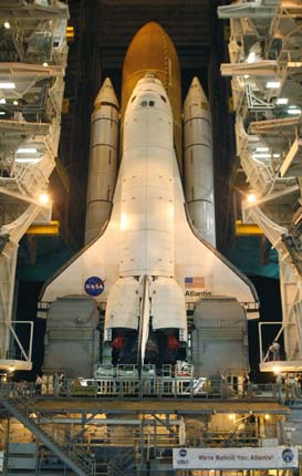 Space shuttle Atlantis to launch