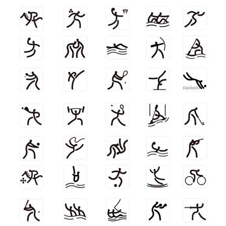 Beijing 2008 Olympic Games Pictograms unveiled