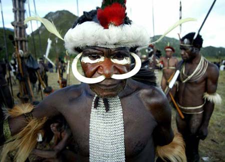 Cultural festival in Baliem Valley 