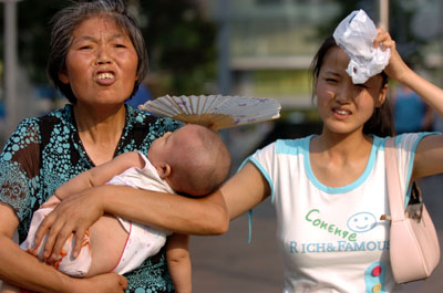 Chongqin experience searing heat