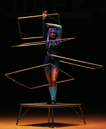 Moscow State Circus performer