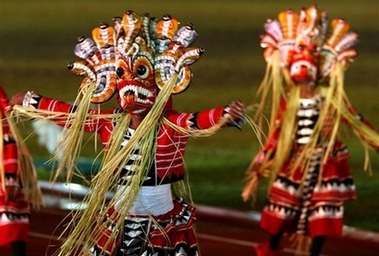 Inauguration ceremony of the South Asian Games (SAG)