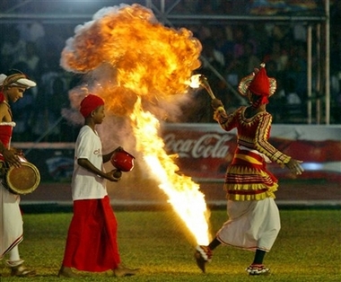 Inauguration ceremony of the South Asian Games (SAG)