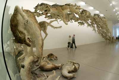 Installation 'Head On' by Chinese artist