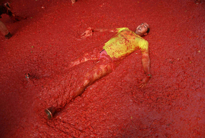 Tomato fight