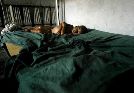 Orphan in Haiti