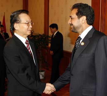 Wen at SCO meeting in Dushanbe