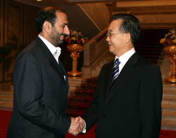 Wen at SCO meeting in Dushanbe