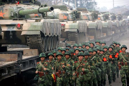 PLA's motorized division launches war exercise