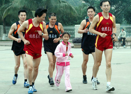 8-year-old girl to run 800 kilometers