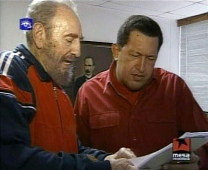 Castro appears on Cuban TV