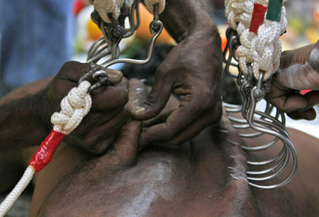 Thaipusam festival in Singapore