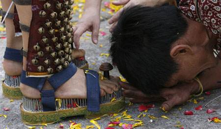Thaipusam festival in Singapore