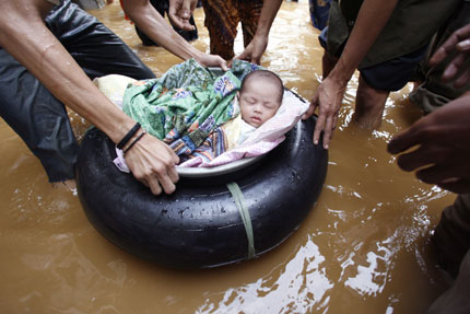 Jakarta under flood siege