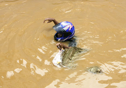 Jakarta under flood siege