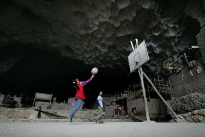 Life in a cave village in SW China