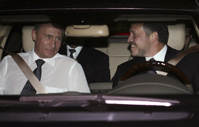 Russia's Putin in Jordan