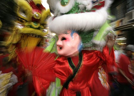 Lunar New Year parade in Manila