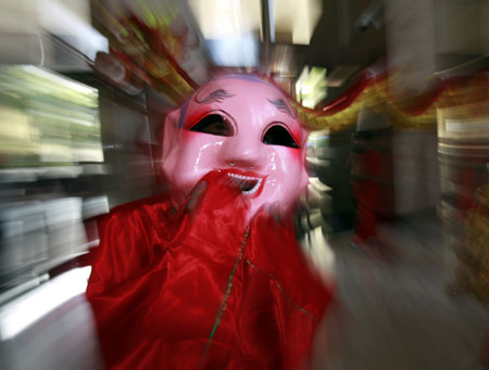 Lunar New Year parade in Manila
