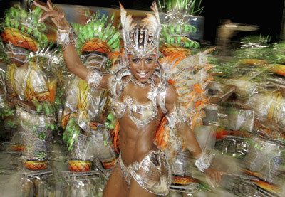 Carnival celebrations in Brazil