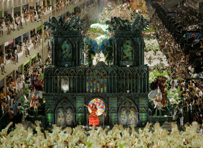 Carnival celebrations in Brazil