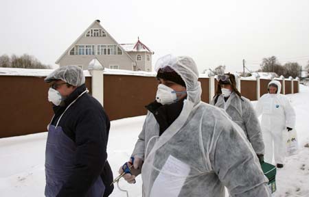 Russia confirmed outbreak of bird flu
