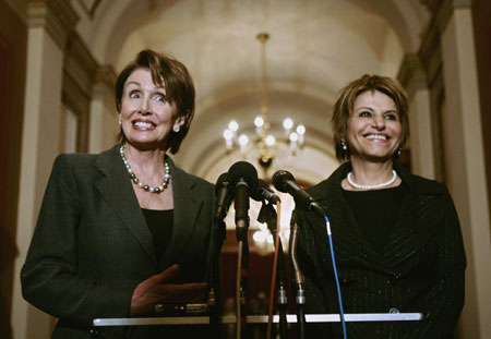 Pelosi meets acting Israeli President